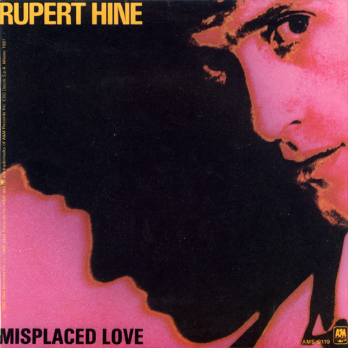 Rupert Hine - Misplaced Love - A&M AMS 9119 Italy 7" PS