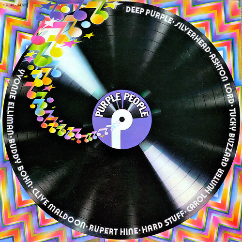 V/A incl. Rupert Hine, Deep Purple, Yvonne Elliman, etc. - Purple People - Purple Records 1C 048-94921 Germany LP